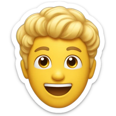 Excited and happy  sticker