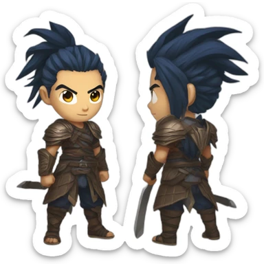 Yasuo from League of Legends  sticker