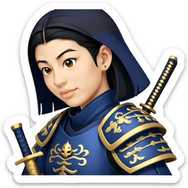 Samurai Strategist sticker