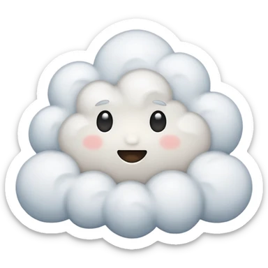 cloud sticker