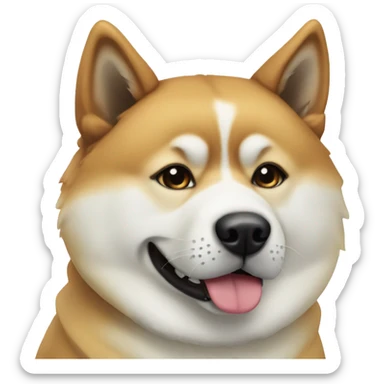 Akita inu sticker