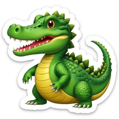 Bombardiro crocodilo  sticker