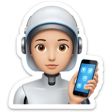 trabalho na área da ia sticker