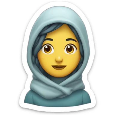 sirine chahma qui a froid sticker