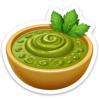 Mexican salsa verde sticker