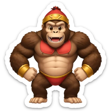 Donkey Kong🦍💪🐵 sticker
