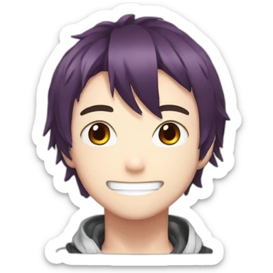 todoroki from mha sticker