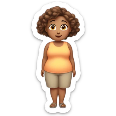 obese-girl sticker