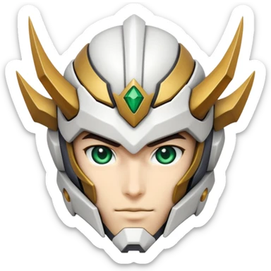 Venti Barbatos The Anemo Wind Archon from Genshin Impact sticker