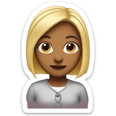 I am just a girl sticker