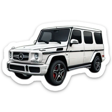 Mercedes g wagon sticker