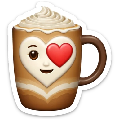 latte sticker