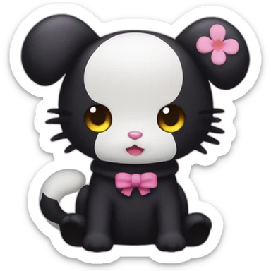 Kuromi sanrio sticker