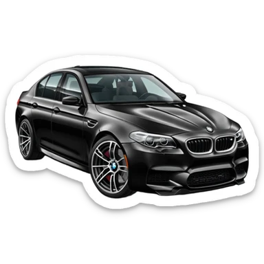 Make BMW M5 sticker