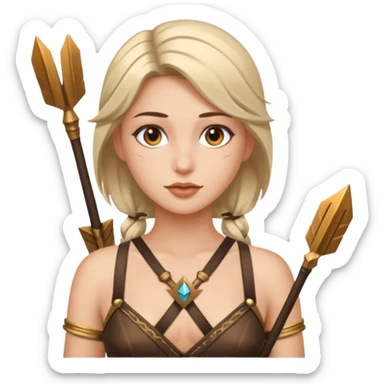 people with eros clothes and arrows sticker