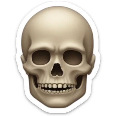 Deathly tiered sticker