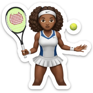Sports Heroes Serena Williams (tennis)
 sticker