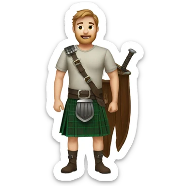 kilt sticker
