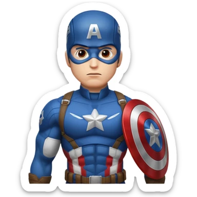 Captain America  sticker