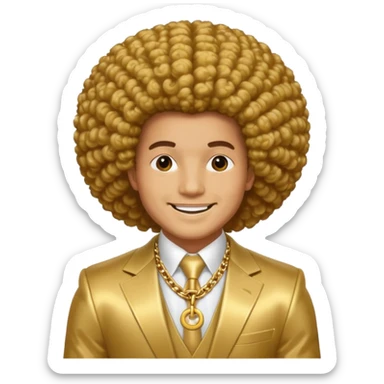 80'S DICO MAN sticker