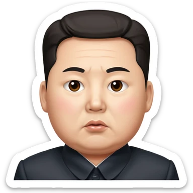 Kim Jong-un sticker