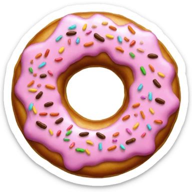 2000 donuts  sticker