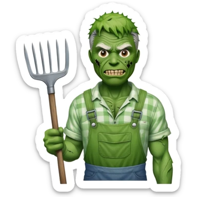 Gardener from the toxic avenger sticker