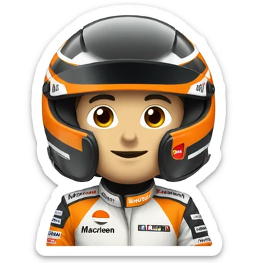F1 McLaren livery  sticker