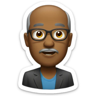 No political talk sticker