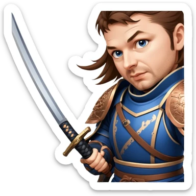 Vigilant Samurai sticker