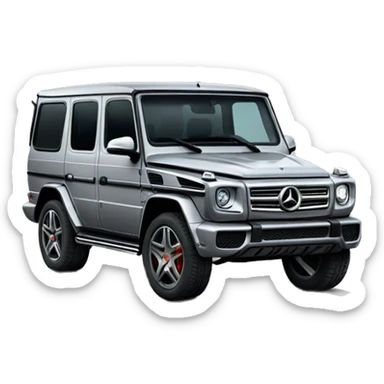 G wagon grey  sticker