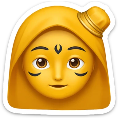 یک دختر با لباس افغانی زیبا sticker