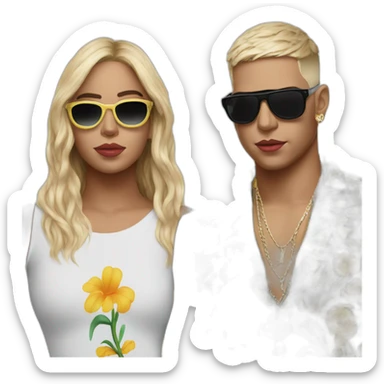 bad bunny concierto un verano sin ti sticker