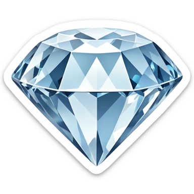 Diamond HD sticker