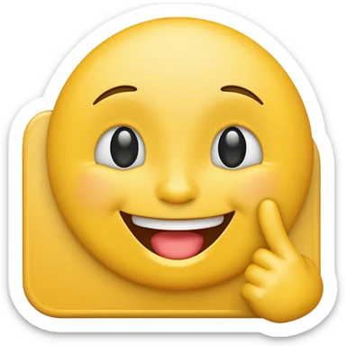 Make me the iPhone FaceTime emoji sticker