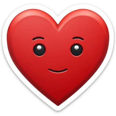 Coração pixelado sticker