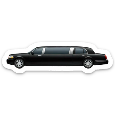BLACK LIMOUSINE sticker