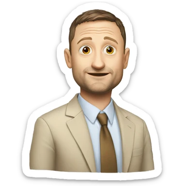 Tim Robinson from I Think You Should Leave sticker