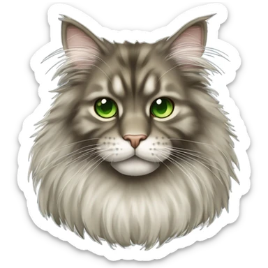 maine coon sticker