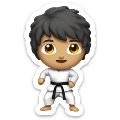Karate sticker