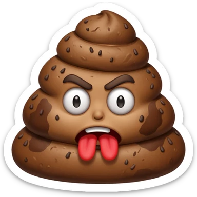 💩+🤬 sticker