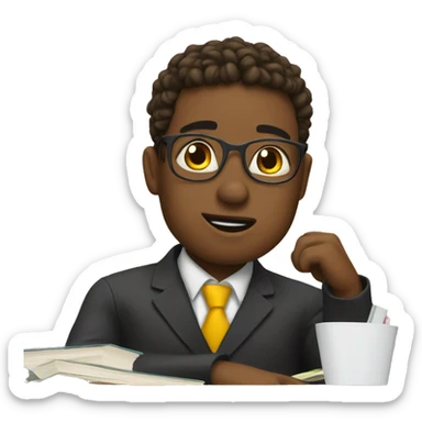 get distracted in class sticker