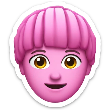 pink netflix logo sticker