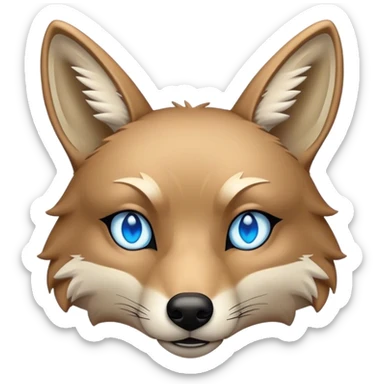 Magical Coyote sticker