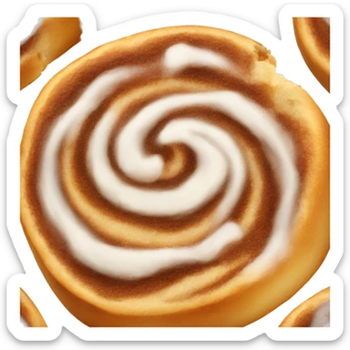 Cinnamon roll sticker
