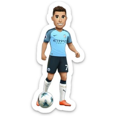Cristiano Ronaldo en el Manchester city  sticker