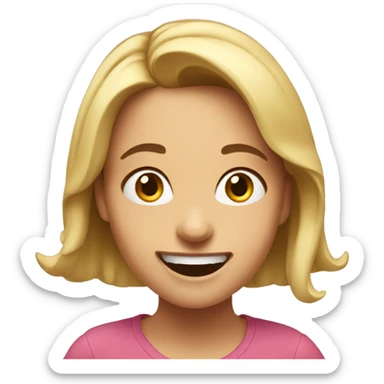 Ellie Williams excited sticker