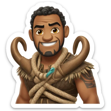 Maui hook from Moana  sticker