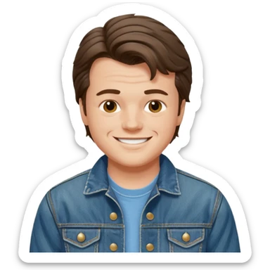 Steve Harrington from stranger things sticker