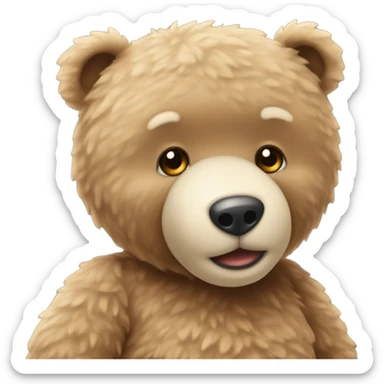 Teddy bear ￼ sticker